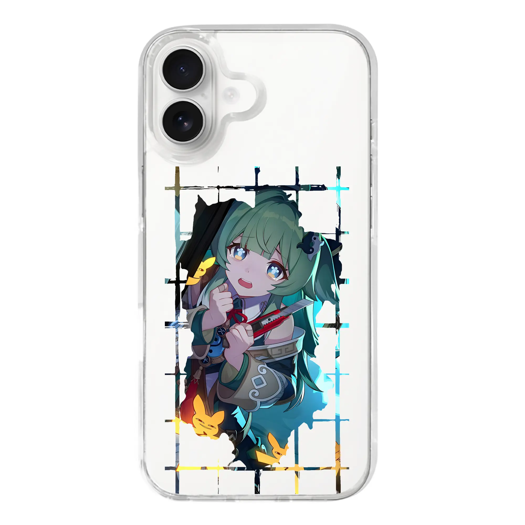 崩壊：スターレイル グッズ フォフォ - iPhone 17シリーズ 透明スマホケース – 薄型・耐衝撃・精密フィット保護カバー